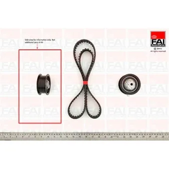 Kit de distribution FAI AutoParts TBK96
