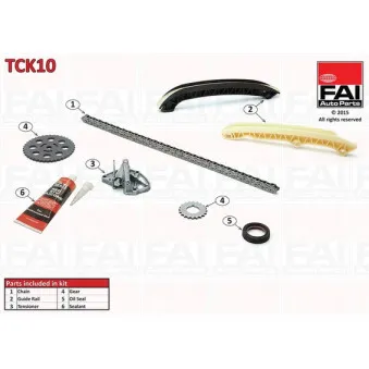 Kit de distribution par chaîne FAI AutoParts
