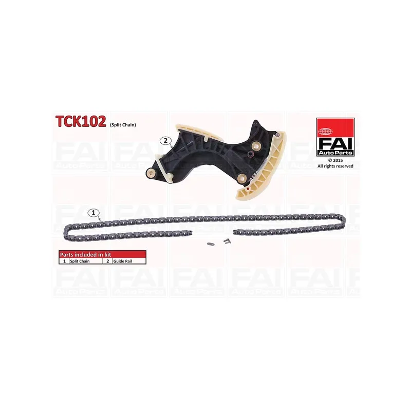 Kit de distribution par chaîne FAI AutoParts TCK102