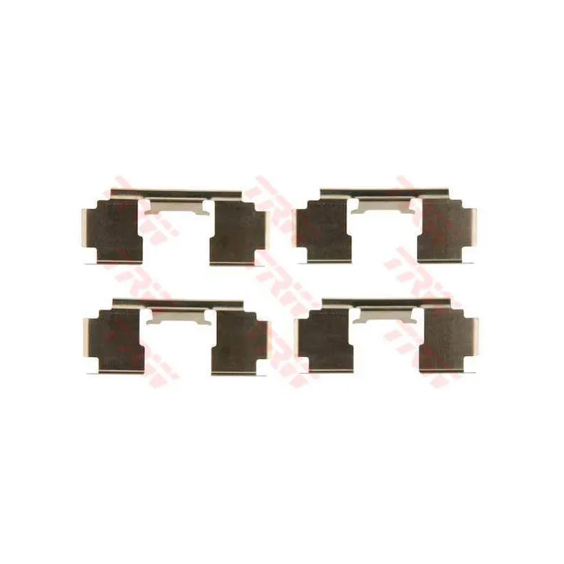 Kit d'accessoires, plaquette de frein à disque TRW PFK397