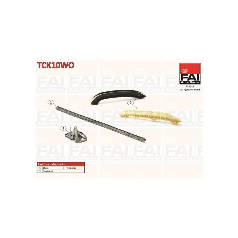 Kit de distribution par chaîne FAI AutoParts TCK10WO