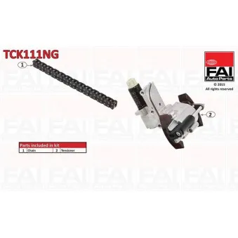 Kit de distribution par chaîne FAI AutoParts TCK111NG