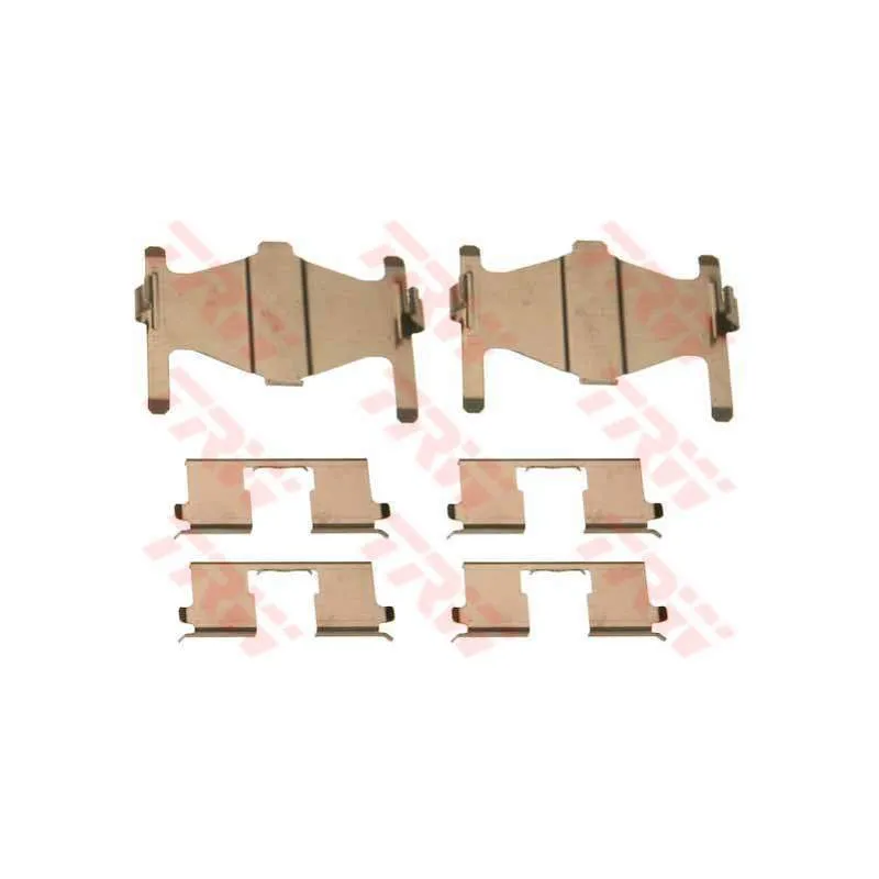 Kit d'accessoires, plaquette de frein à disque TRW PFK398