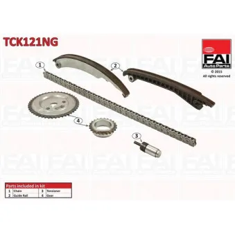 Kit de distribution par chaîne FAI AutoParts