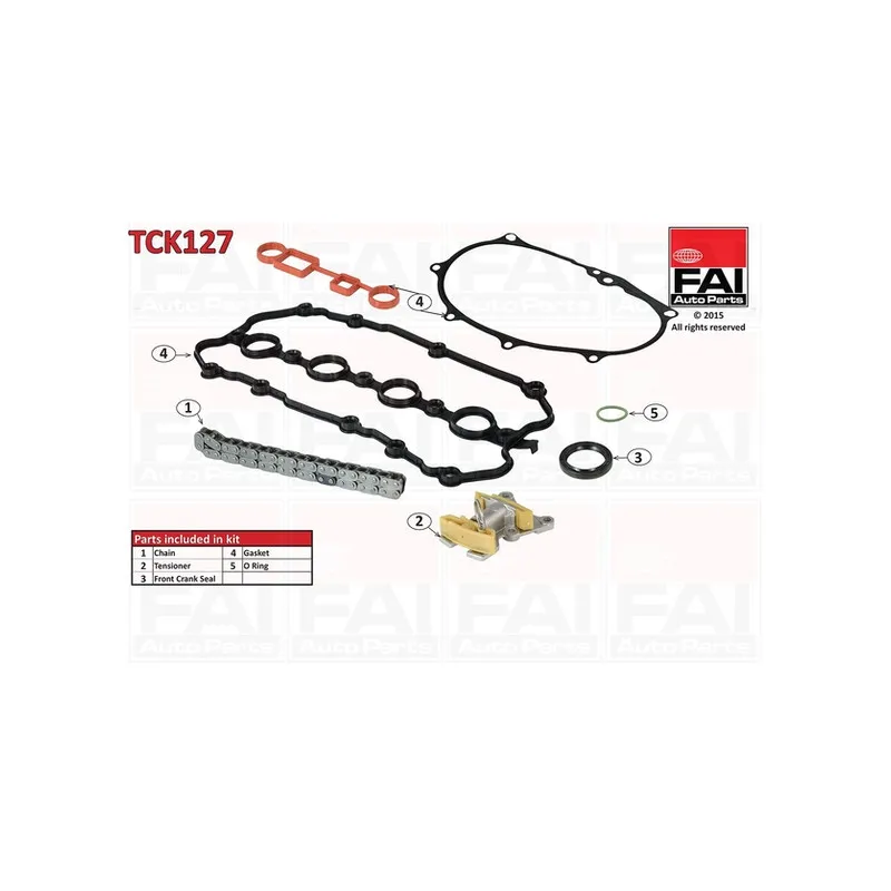 Kit de distribution par chaîne FAI AutoParts TCK127