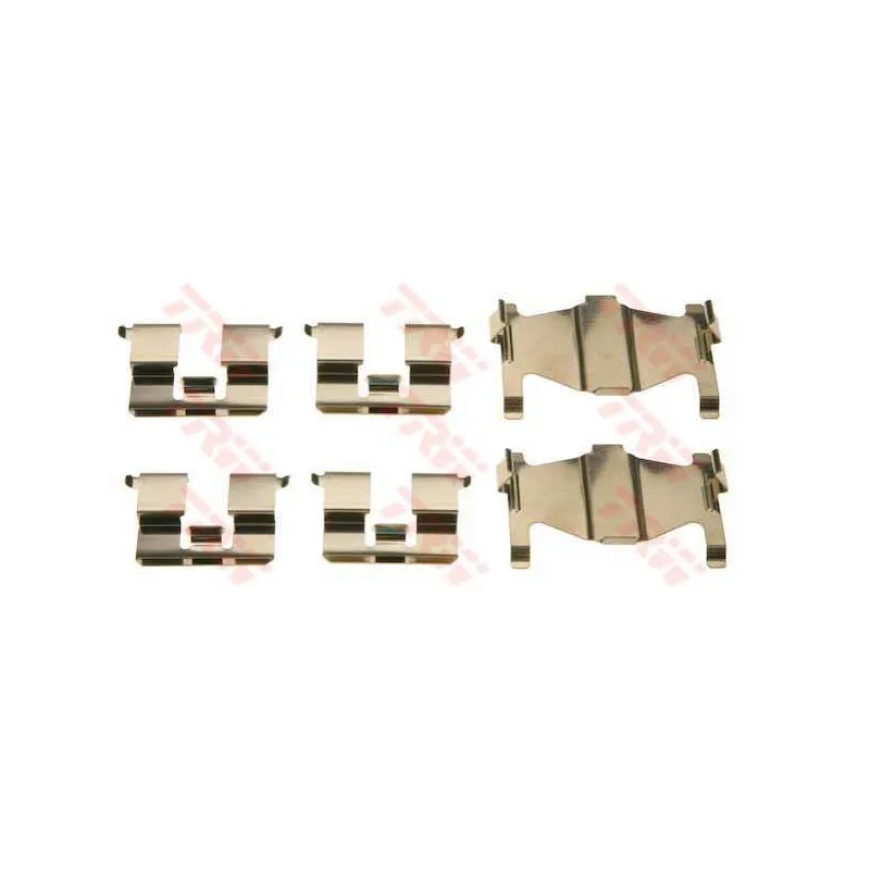 Kit d'accessoires, plaquette de frein à disque TRW PFK400