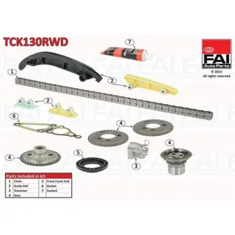 Kit de distribution par chaîne FAI AutoParts TCK130RWD