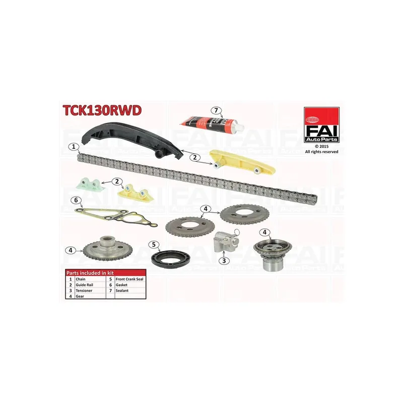 Kit de distribution par chaîne FAI AutoParts TCK130RWD