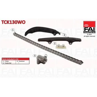 Kit de distribution par chaîne FAI AutoParts TCK130WO