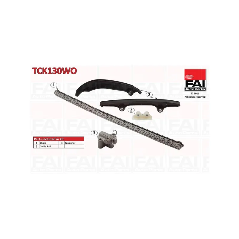 Kit de distribution par chaîne FAI AutoParts TCK130WO