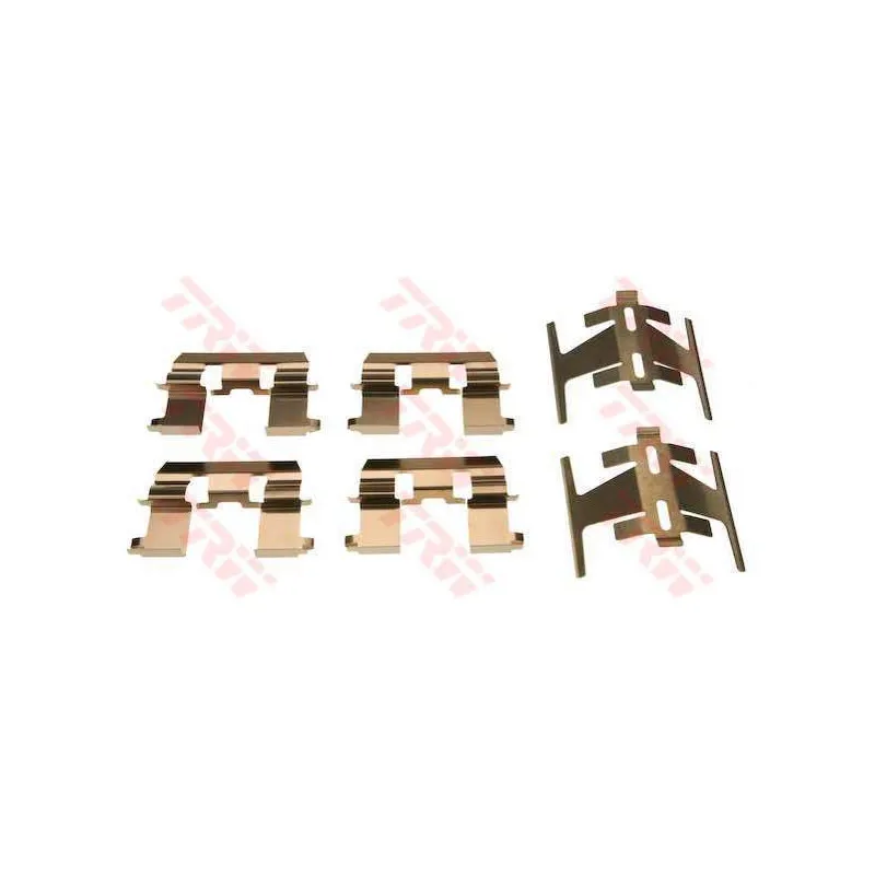 Kit d'accessoires, plaquette de frein à disque TRW PFK402