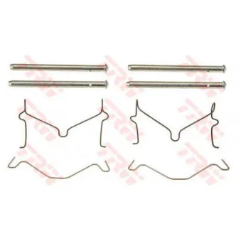 Kit d'accessoires, plaquette de frein à disque TRW PFK403