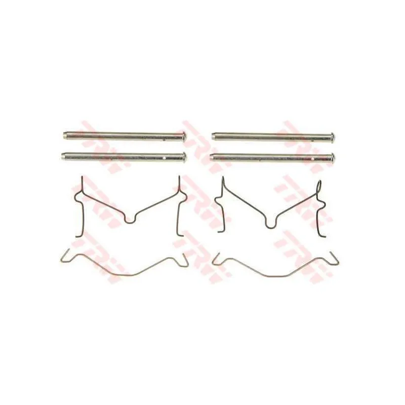 Kit d'accessoires, plaquette de frein à disque TRW PFK403