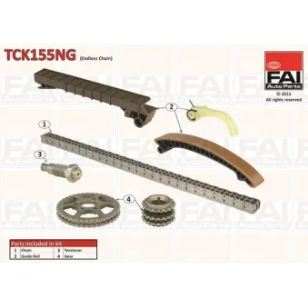 Kit de distribution par chaîne FAI AutoParts