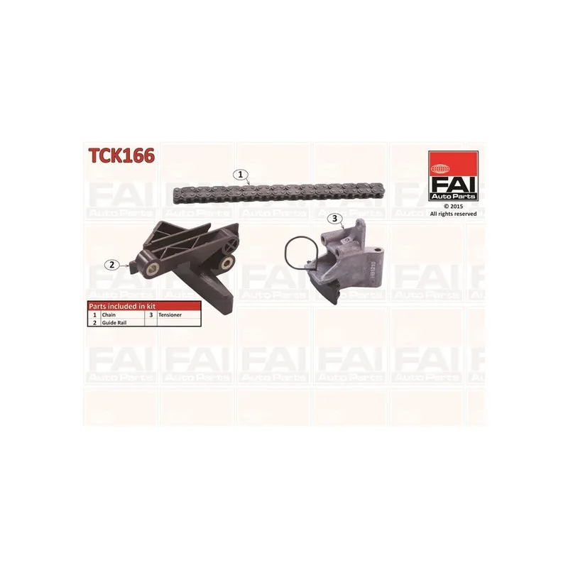 Kit de distribution par chaîne FAI AutoParts TCK166