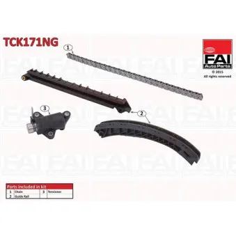 Kit de distribution par chaîne FAI AutoParts TCK171NG