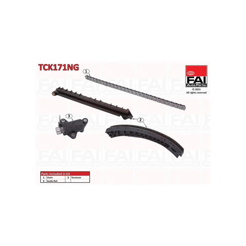 Kit de distribution par chaîne FAI AutoParts TCK171NG