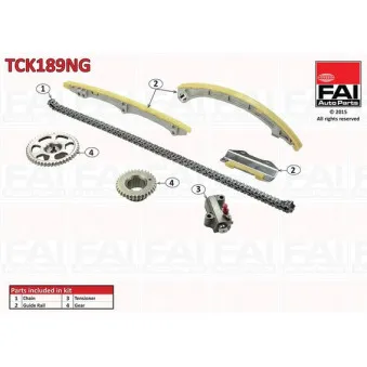 Kit de distribution par chaîne FAI AutoParts