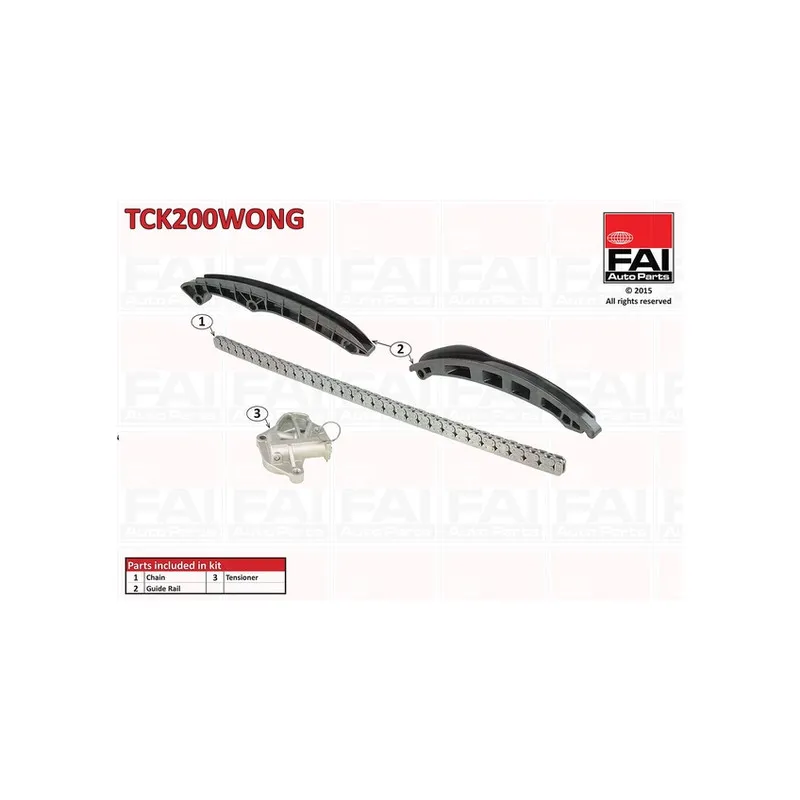 Kit de distribution par chaîne FAI AutoParts TCK200WONG