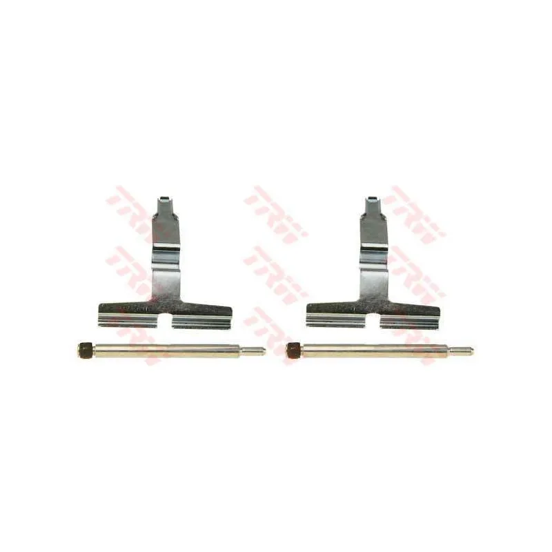 Kit d'accessoires, plaquette de frein à disque TRW PFK412