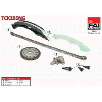 Kit de distribution par chaîne FAI AutoParts TCK205NG