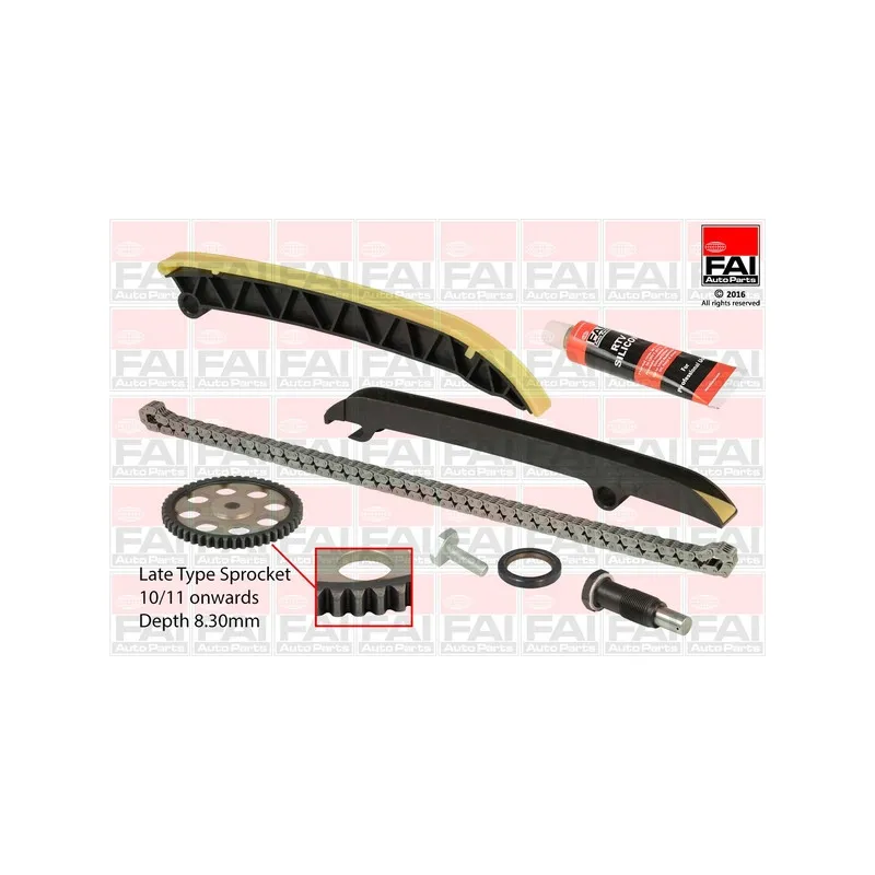 Kit de distribution par chaîne FAI AutoParts TCK208L