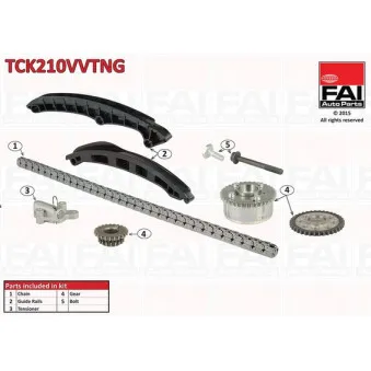 Kit de distribution par chaîne FAI AutoParts