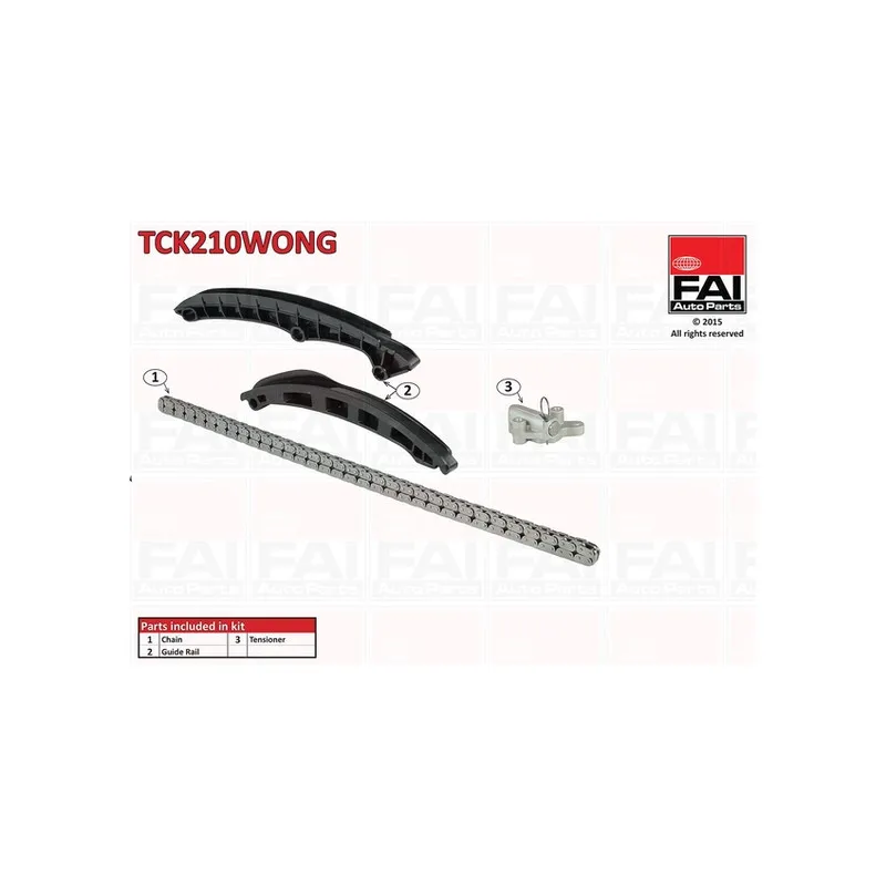 Kit de distribution par chaîne FAI AutoParts TCK210WONG