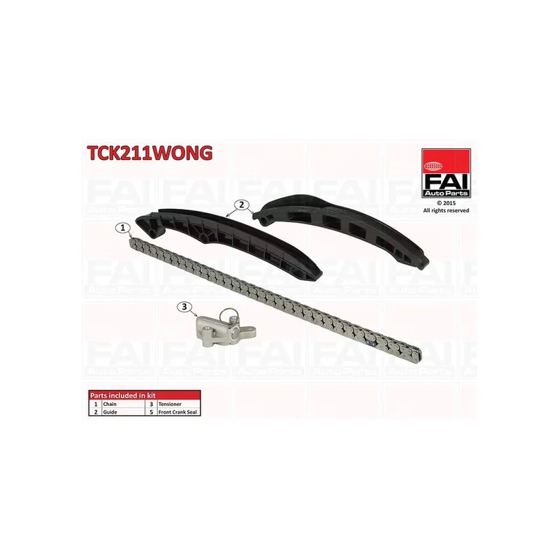 Kit de distribution par chaîne FAI AutoParts TCK211WONG