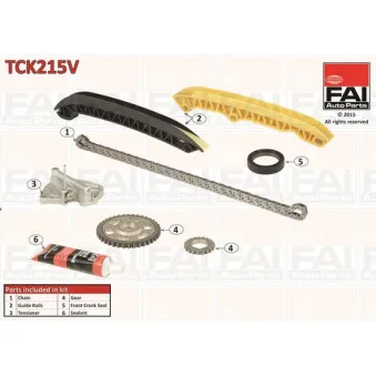 Kit de distribution par chaîne FAI AutoParts