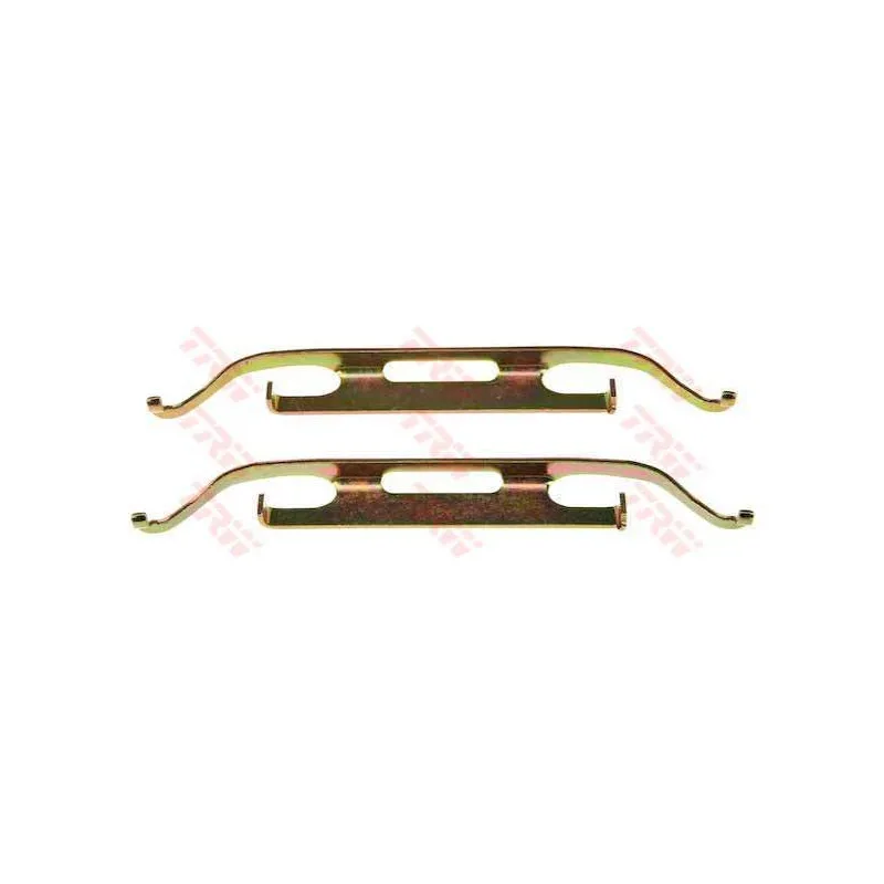 Kit d'accessoires, plaquette de frein à disque TRW PFK418
