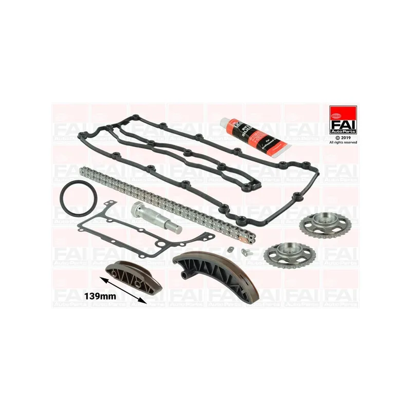 Kit de distribution par chaîne FAI AutoParts TCK227