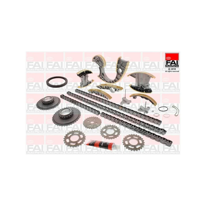 Kit de distribution par chaîne FAI AutoParts TCK233