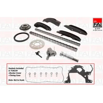 Kit de distribution par chaîne FAI AutoParts TCK239