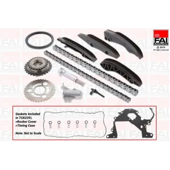 Kit de distribution par chaîne FAI AutoParts TCK239L