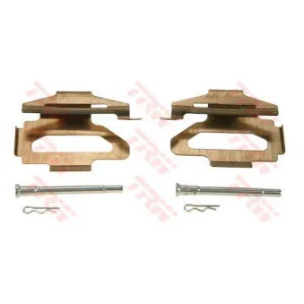 Kit d'accessoires, plaquette de frein à disque TRW PFK420