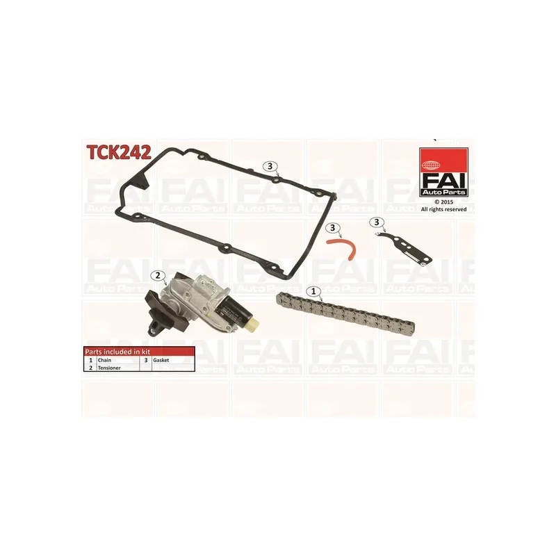 Kit de distribution par chaîne FAI AutoParts TCK242