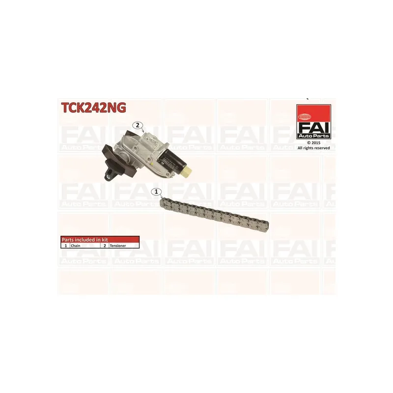 Kit de distribution par chaîne FAI AutoParts TCK242NG