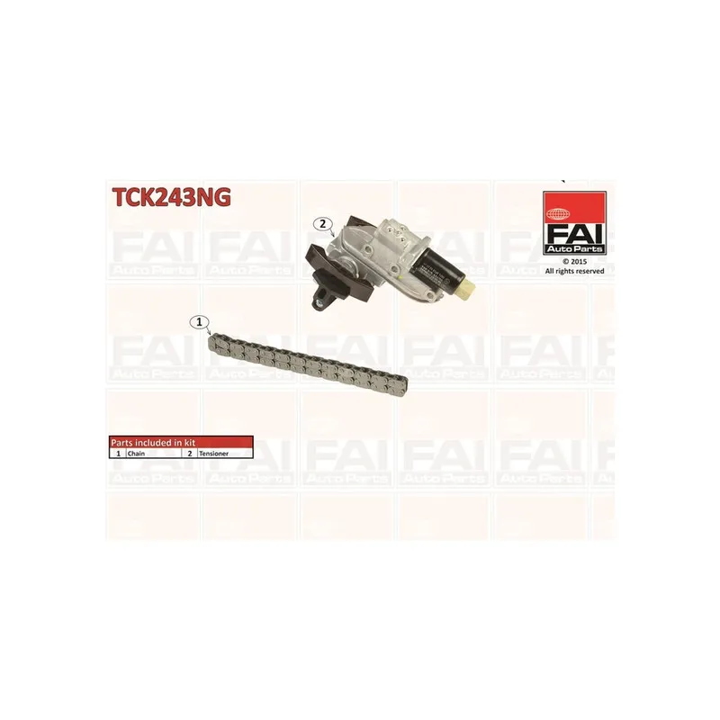 Kit de distribution par chaîne FAI AutoParts TCK243NG