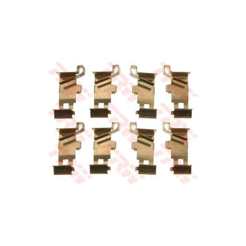 Kit d'accessoires, plaquette de frein à disque TRW PFK421