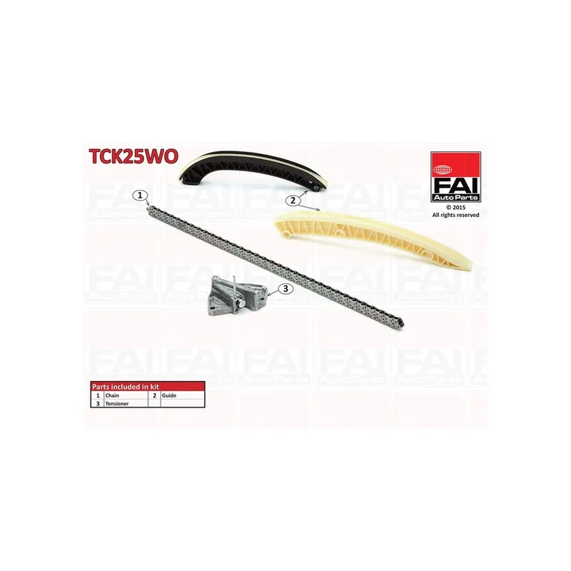 Kit de distribution par chaîne FAI AutoParts TCK25WO