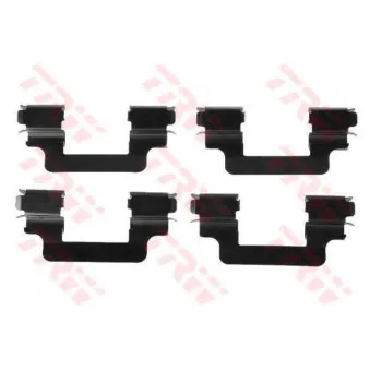 Kit d'accessoires, plaquette de frein à disque TRW PFK426