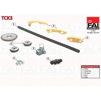 Kit de distribution par chaîne FAI AutoParts