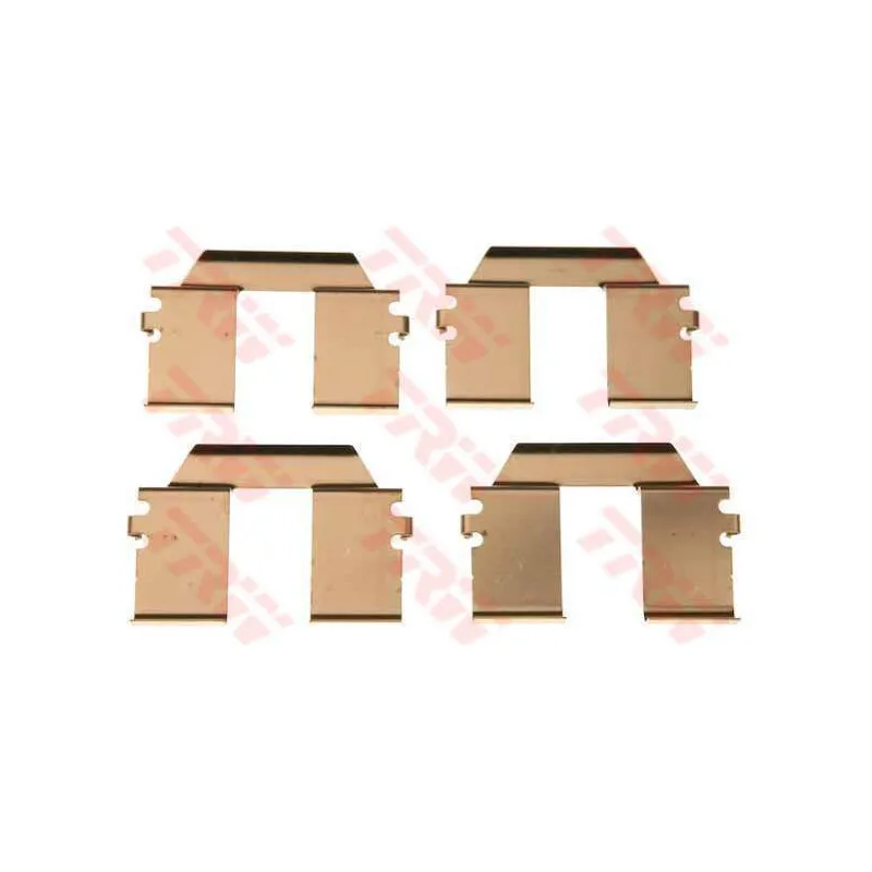 Kit d'accessoires, plaquette de frein à disque TRW PFK427
