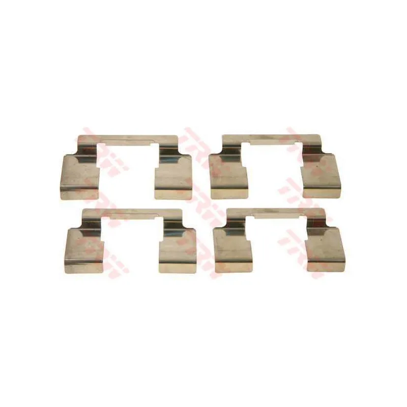 Kit d'accessoires, plaquette de frein à disque TRW PFK430