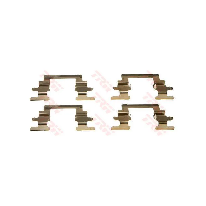 Kit d'accessoires, plaquette de frein à disque TRW PFK431