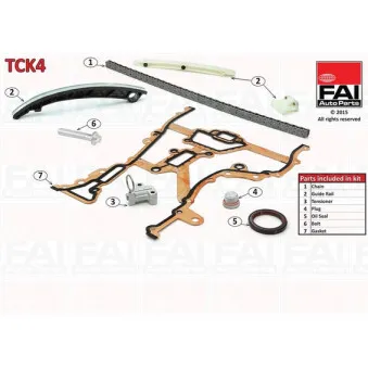 Kit de distribution par chaîne FAI AutoParts