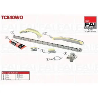 Kit de distribution par chaîne FAI AutoParts TCK40WO
