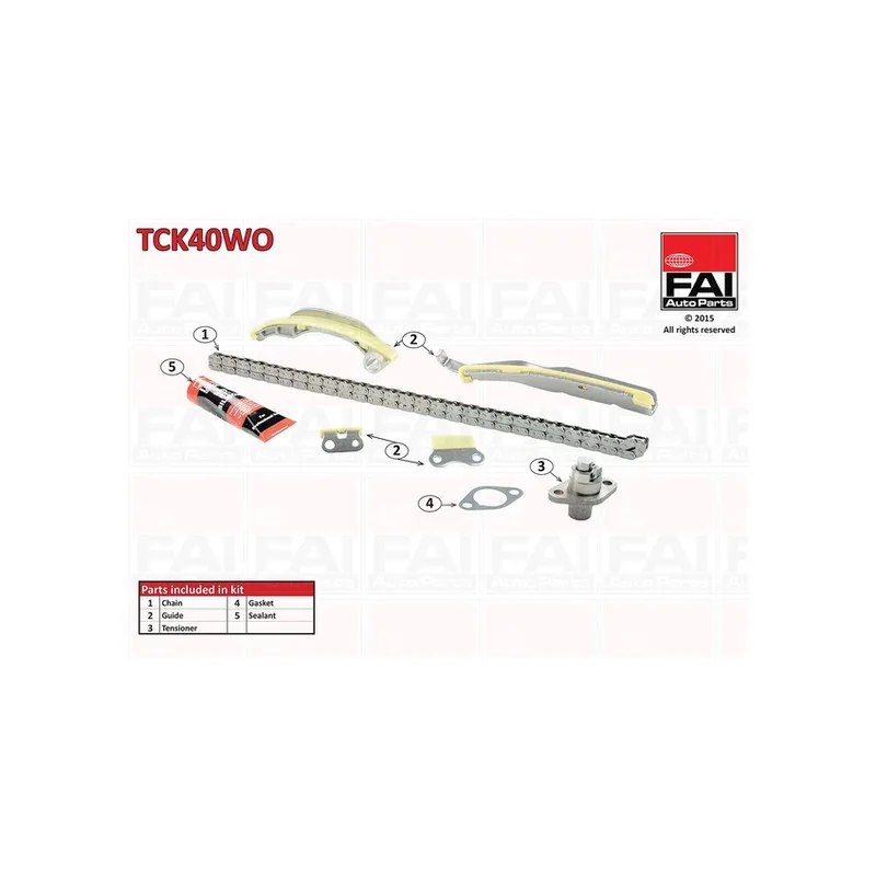 Kit de distribution par chaîne FAI AutoParts TCK40WO