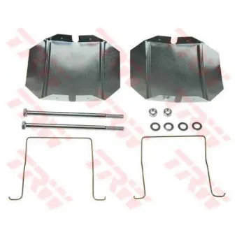 Kit d'accessoires, plaquette de frein à disque TRW PFK432